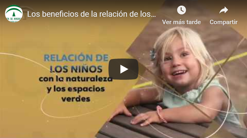 Imagen video "Relación de los niños con la naturaleza y los espacios verdes"