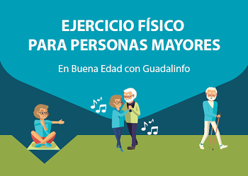Infografía ejercicio físico en personas mayores