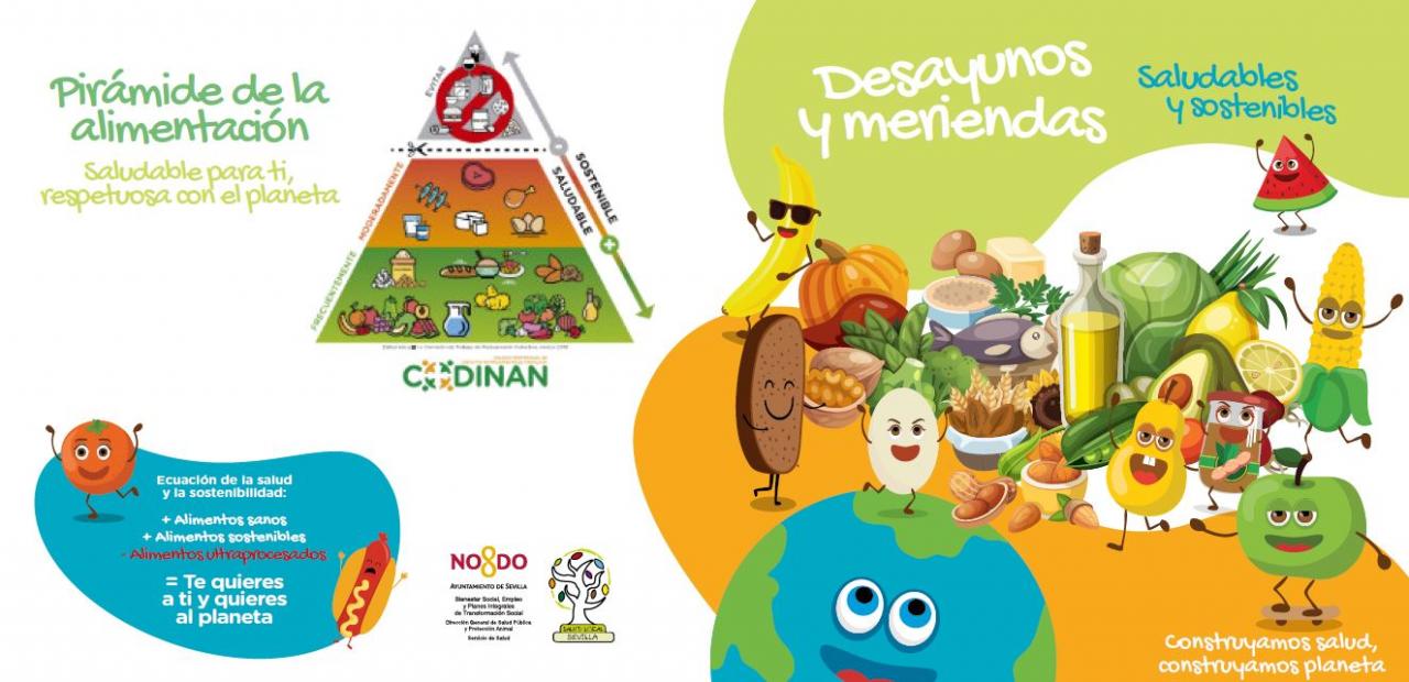 Imagen desayunos y meriendas saludables