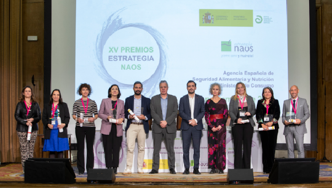 Imagen XV entrega premios NAOS