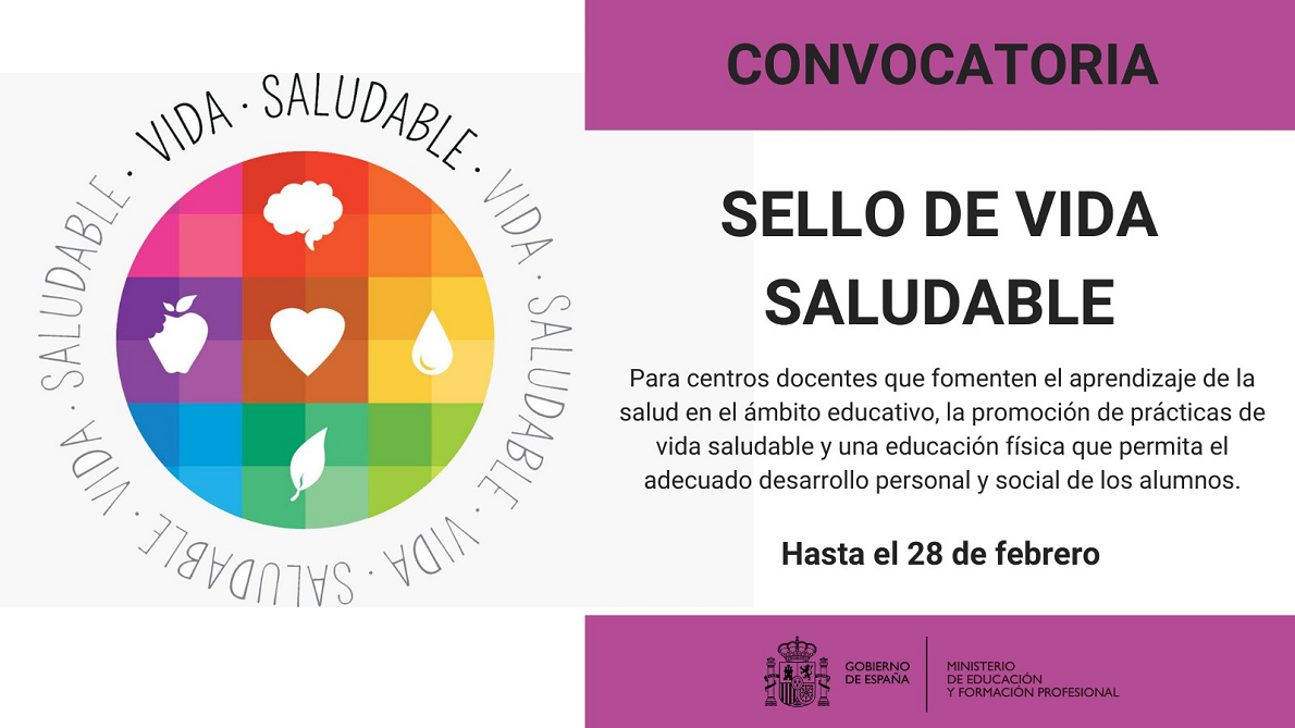 Imagen Convocatoria Sello Vida Saludable