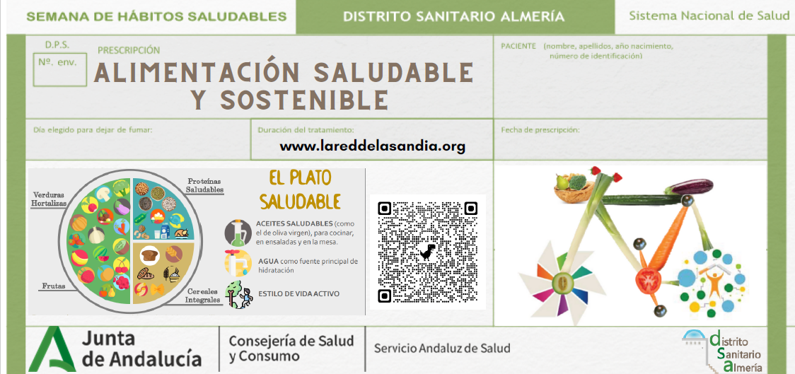 Receta Alimentación Saludable y Sostenible