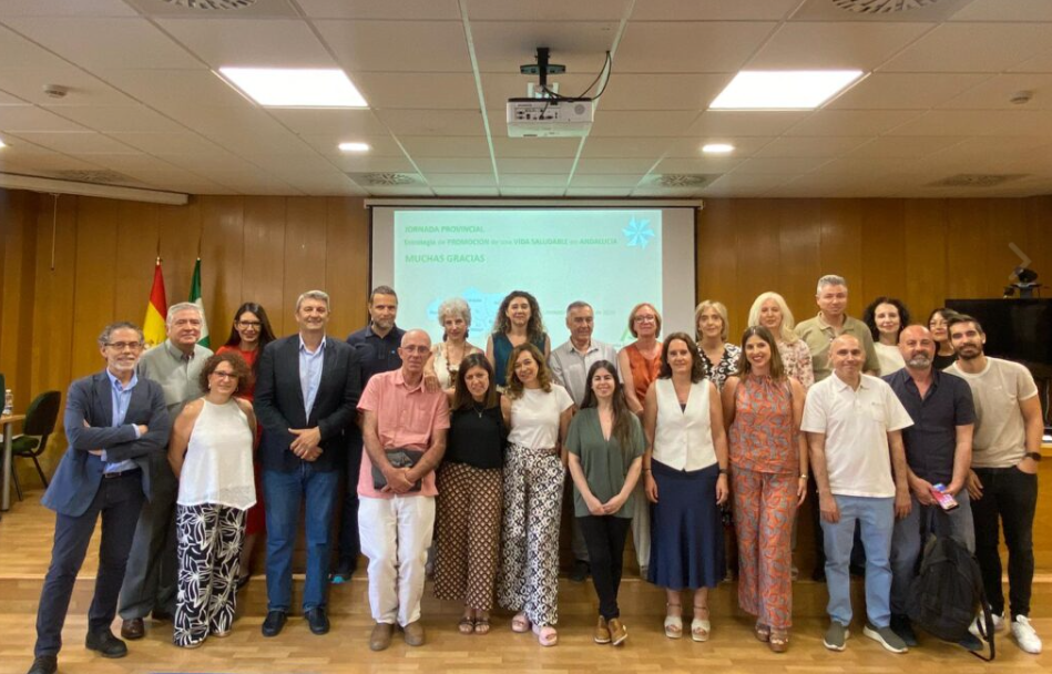 Imagen presentacion estrategia vida saludable Granada