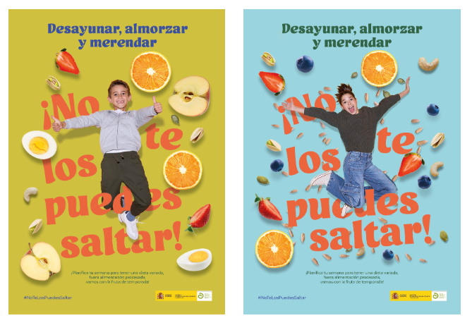 Imagen Campaña No te los puedes saltar AESAN 2024