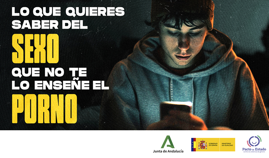 Imagen campaña porno Consejeria de Inclusion