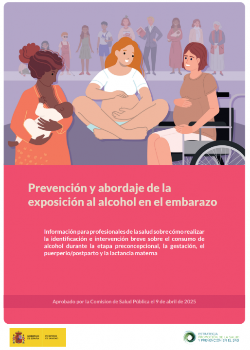 Imagen Guía Alcohol embarazadas Ministerio Sanidad