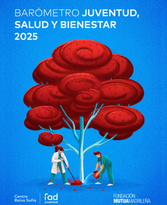 Imagen Barómetro Salud y Bienestar 2025 Fad Juventud