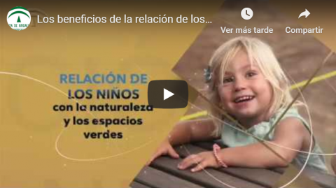 Imagen video "Relación de los niños con la naturaleza y los espacios verdes"