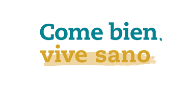 Imagen folleto come bien, vive sano