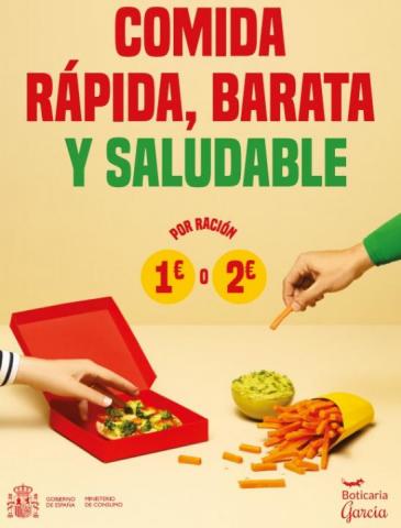 Imagen comida rápida, barata y saludable