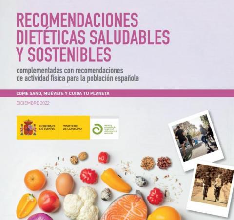 Imagen Guía de recomendaciones dietéticas AESAN