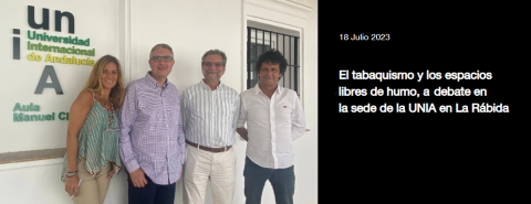 Imagen curso tabaquismo UNIA