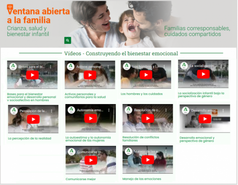 Imagen vídeos completos Bienestar Corresponsabilidad