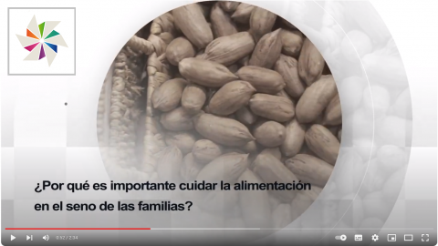 Imagen vídeo alimentación molinillo saludable