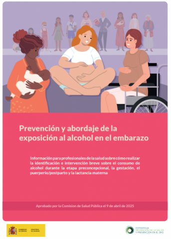 Imagen Guía Alcohol embarazadas Ministerio Sanidad