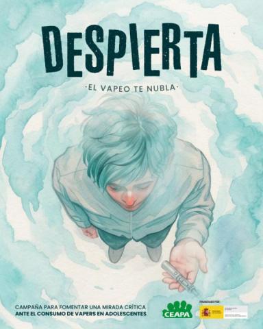Imagen campaña vapeo CEAPA